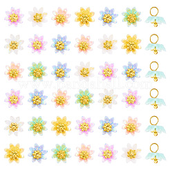 50Pcs Opaque Resin Charms&nbsp;PALLOY-TA00223