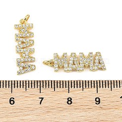 SHEGRACE Mother's Day Brass Clear Cubic Zirconia Pendants&nbsp;XGRQ1R068-359G