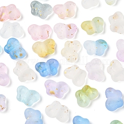 400Pcs 10 Colors Transparent Acrylic Beads&nbsp;OACR-FS0004-08