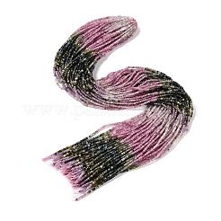 Gradient Color Natural Multicolor Tourmaline Beads Strands&nbsp;G-K373-A01-01