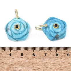 Dyed atural Howlite Carved Pendants&nbsp;GG-CBAF4FB-01G-04