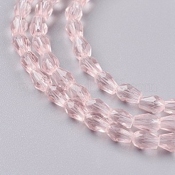Faceted Glass Beads Strands&nbsp;GLAA-A036-F07