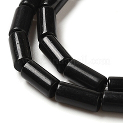 Natural Black Stone Beads Strands&nbsp;G-B091-A16-01