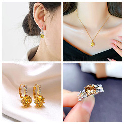 9Pcs 3 Colors Cubic Zirconia Cabochons&nbsp;ZIRC-TA0001-30B