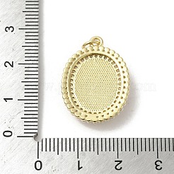 Brass Pave Shell Pendants&nbsp;KK-I708-19A-G