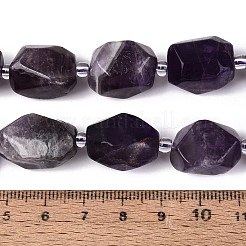 Natural Amethyst Beads Strands&nbsp;G-N362-07A-07