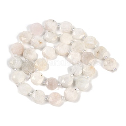 Natural White Moonstone Beads Strands&nbsp;G-C116-A15-01B