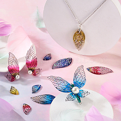 64Pcs 32 Styles Epoxy Resin Pendants&nbsp;FIND-CD0001-43