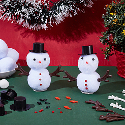 140Pcs Christmas Theme DIY Snowman Doll Decorations Making Kits&nbsp;DIY-AR0004-56