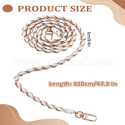 1Pc PU Leather Iron Chain Bag Straps&nbsp;FIND-LP0003-99A