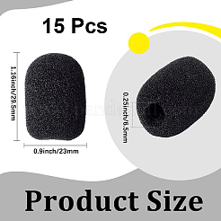 Mini Microphone Sponge Sleeve&nbsp;AJEW-CN0003-83A