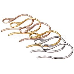 304 Stainless Steel Earring Hooks&nbsp;STAS-PH0019-05