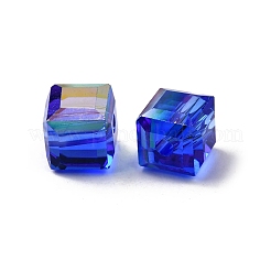 Electroplated Glass Beads&nbsp;EGLA-G040-01A-AB04
