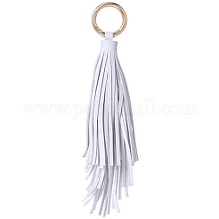 1Pc PU Leather Tassel Pendant Keychains&nbsp;FIND-CL0002-41B