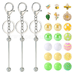 DIY Beadable Keychain Making Kit&nbsp;DIY-TA0008-99