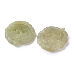 Natural Xiuyan Jade Carved Pendants&nbsp;G-M195-04C