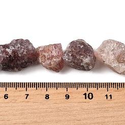 Natural Strawberry Quartz Beads Strands&nbsp;G-S386-C13