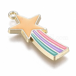 Alloy Jewelry Enamel Pendants&nbsp;LS-PALLOY-Z001-30LG