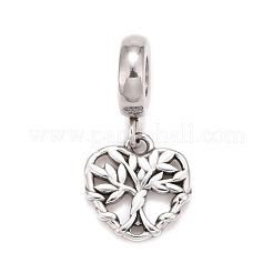 304 Stainless Steel European Dangle Charms&nbsp;STAS-C047-06