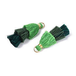 Polycotton(Polyester Cotton) Tassel Pendant Decorations&nbsp;X-FIND-T018-03