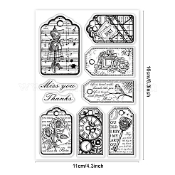 PVC Plastic Stamps&nbsp;DIY-WH0167-56-1142