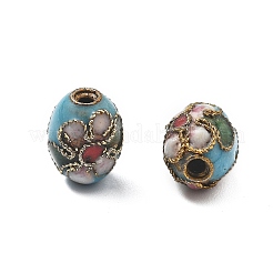 Handmade Cloisonne Beads&nbsp;CLB-Q002-04B