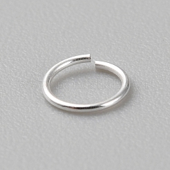 925スターリングシルバーオープンタイプ丸カン  ラウンド  銀  4x0.3mm  内径：3mm&nbsp;LS-STER-WH0008-30