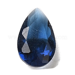 ポイントガラスラインストーンカボション  ティアドロップ  多面カット  ミックスカラー  8x5x3mm&nbsp;GLAA-B012-32A