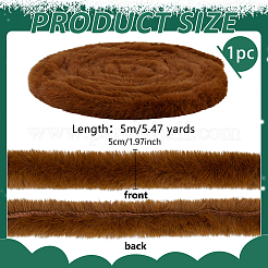 Imitation Rabbit Hair Ribbons&nbsp;OCOR-PH0036-19C