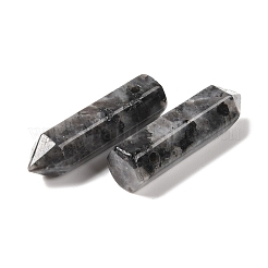 天然および合成の宝石用の尖ったペンダント  多面カット  弾丸  30~33x8~9mm  穴：1.4~1.6mm&nbsp;G-D460-01