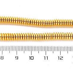 Electroplated Non-magnetic Hematite Beads Strands&nbsp;G-P571-I01-01D