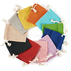 22Pcs 11 Colors Rectangle Cloth Packing Pouches&nbsp;ABAG-TA0001-87A