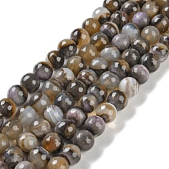 Natural Agate Beads Strands&nbsp;G-M437-B01-01M