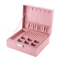 Velvet & Wood Jewelry Boxes&nbsp;VBOX-I001-02A