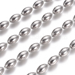 Non-Tarnish 304 Stainless Steel Ball Chains&nbsp;CHS-L024-024G