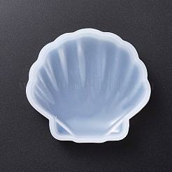 シリコンモールド  レジン型  UVレジン用  エポキシ樹脂ジュエリー作り  シェル  ホワイト  80x85x20mm&nbsp;DIY-F024-05B
