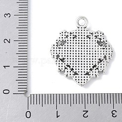 Alloy Connector Rhinestone Settings&nbsp;PALLOY-Q031-06AS