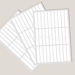 ネイル粘着テープ  ホワイト  12.6x0.07cm  10個/セット&nbsp;AJEW-CP0008-98A