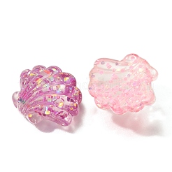 Transparent Marine Organism Resin Cabochons&nbsp;RESI-H035-05E