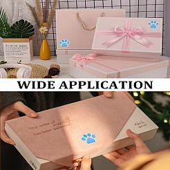 4 Rolls Adhesive Roll Sticker Labels&nbsp;DIY-LP0006-22