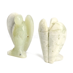 Natural New Jade Carved Angel Figurines&nbsp;G-O200-03J-04