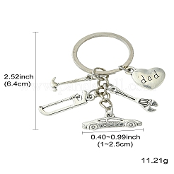 Father's Day Alloy Keychain&nbsp;KEYC-YW00055