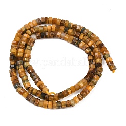 Natural Tiger Quartz Beads Strands&nbsp;G-G345-C11-2x4mm