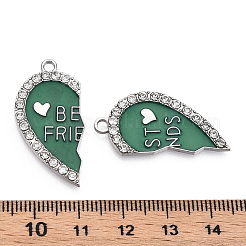 Alloy Enamel Split Pendant&nbsp;ENAM-S130-25I