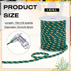 1 Roll 3-Ply Polycotton Twisted Cord&nbsp;OCOR-MA0001-95C