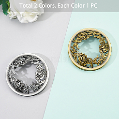 Zinc Alloy Candle Lids&nbsp;AJEW-PH0002-29-RS
