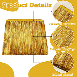 Polyester Tassel Ribbon&nbsp;OCOR-WH0045-38B