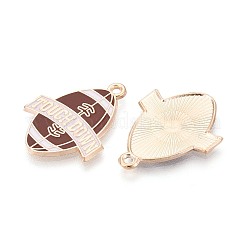 Alloy Enamel Pendants&nbsp;ENAM-T025-02G-06