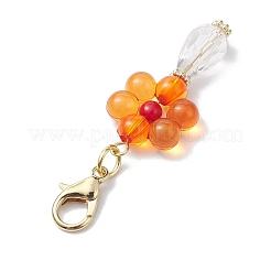 Flower Acrylic Pendant Decorations&nbsp;HJEW-JM01880