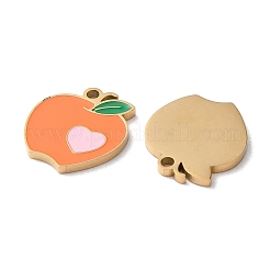 Ion Plating(IP) 304 Stainless Steel Charms&nbsp;STAS-C083-19G-01
